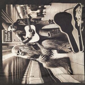 NWT Sasquatch And Alien Busking Tee